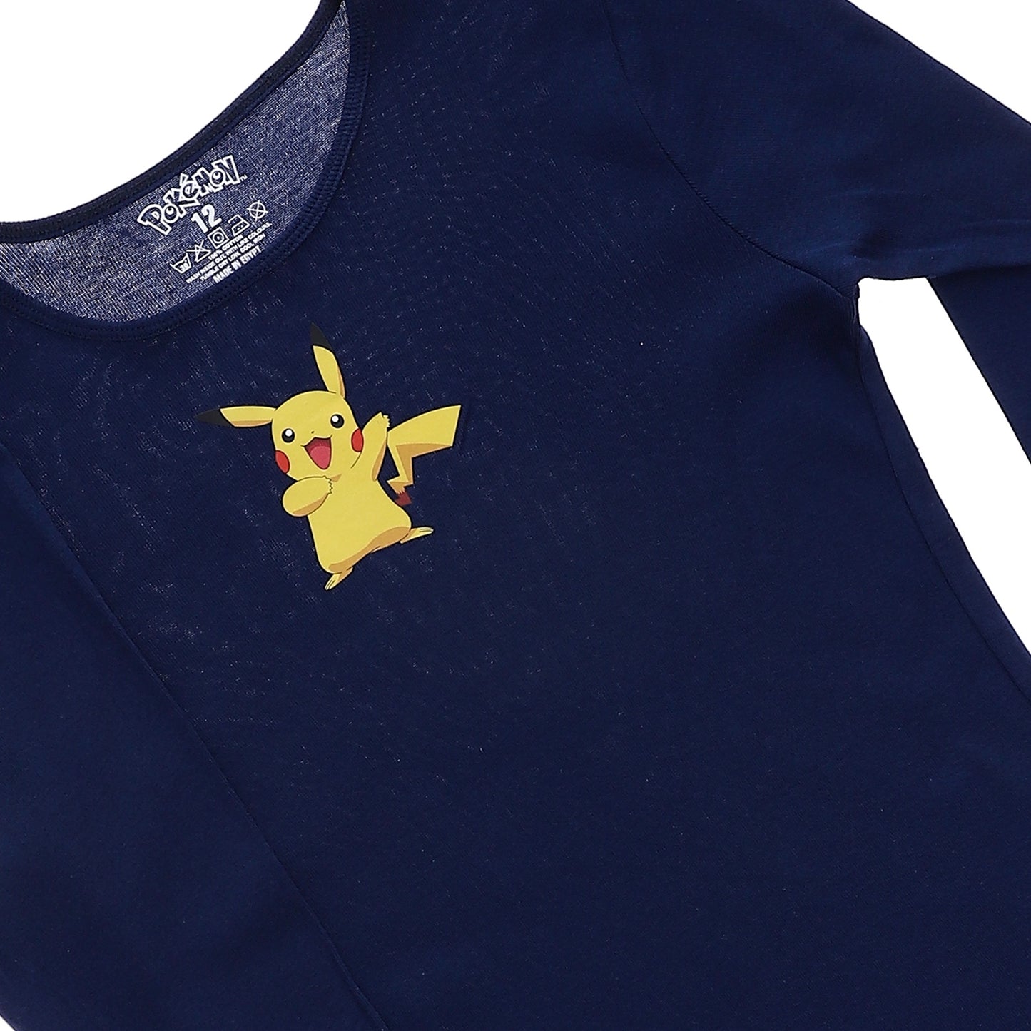 Pokemon Boys Long Sleeve Undershirt-Pack Of 2