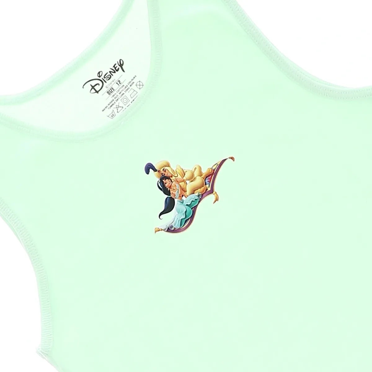 Aladdin Girls Tank Undershirt-Pack Of 2