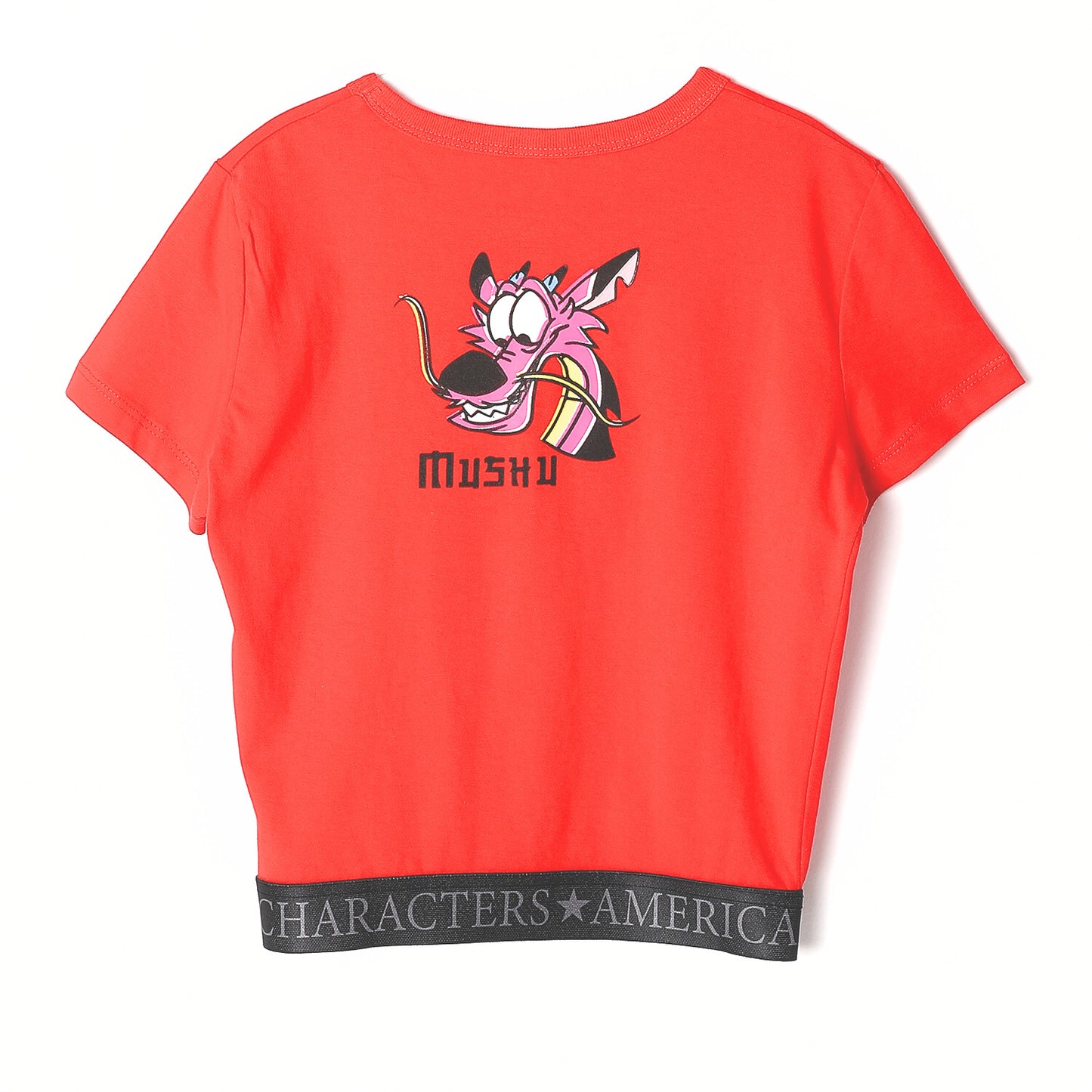 American Characters Women Crop Top