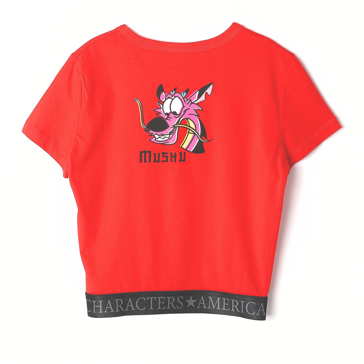 American Characters Women Crop Top