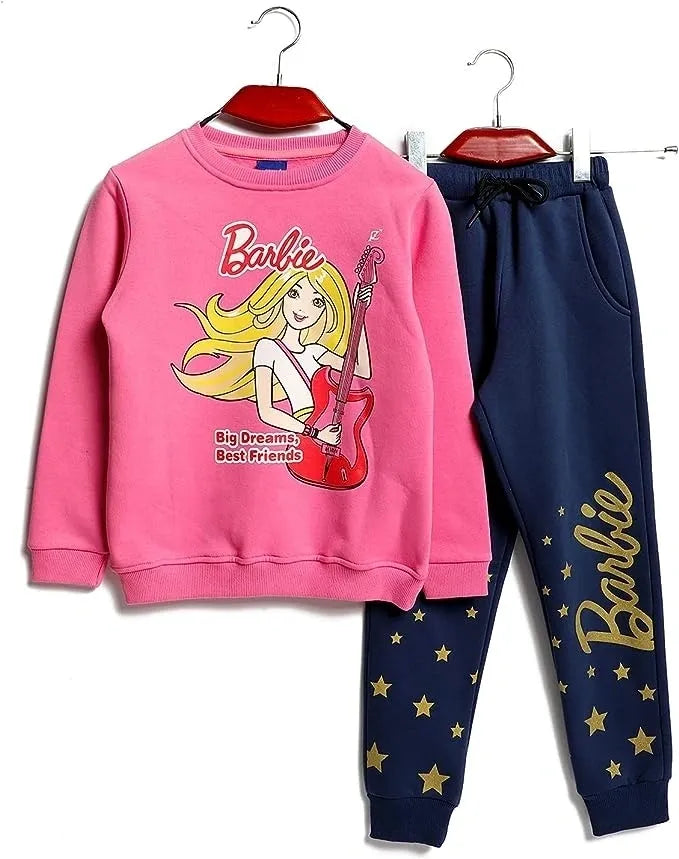 Barbie Girls Sweatshirt & Jogger Set
