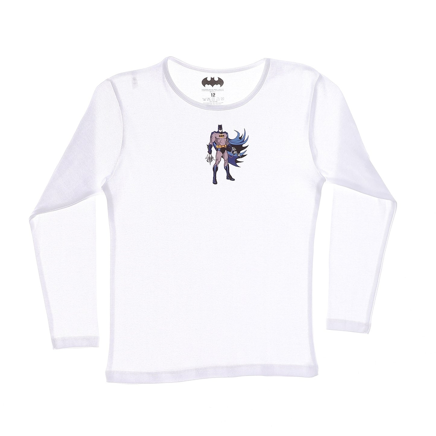 Batman Boys Long Sleeve Undershirt-Pack Of 2