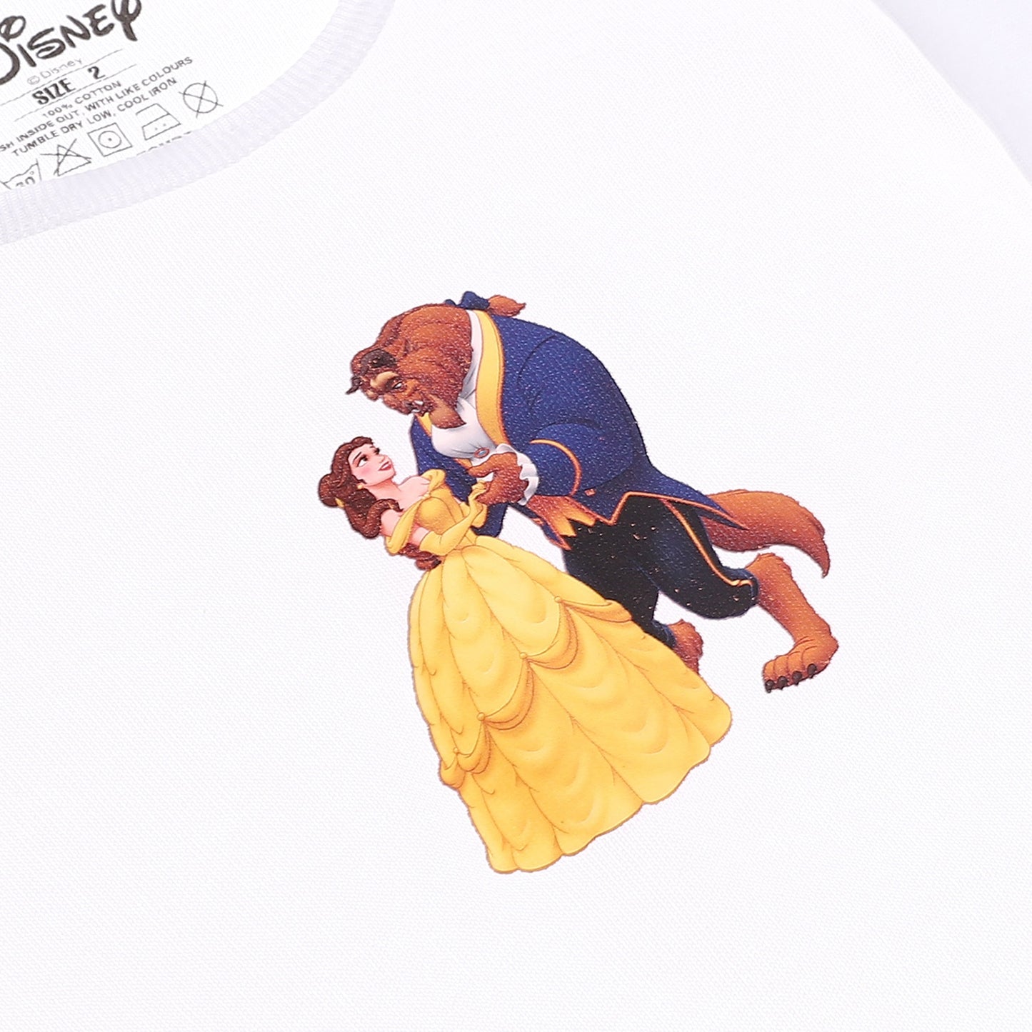 Beauty and The Beast Girls Long Sleeve Undershirt