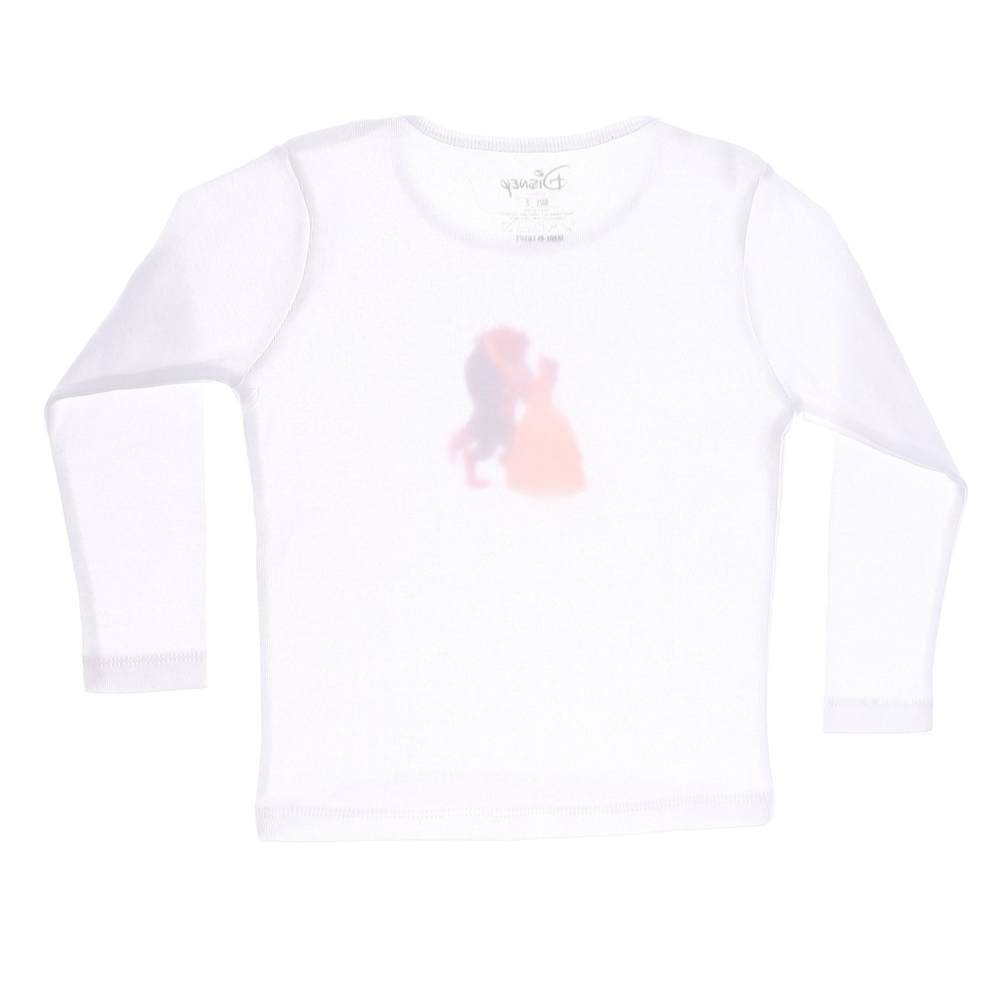 Beauty and The Beast Girls Long Sleeve Undershirt Pack Of 2
