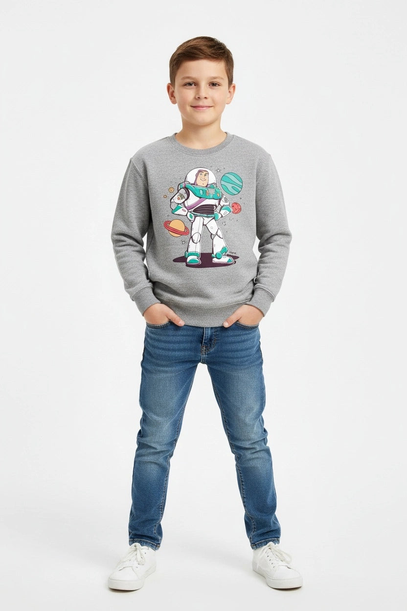 Disney Buzz Lightyear sweatshirt cotton blend pullover