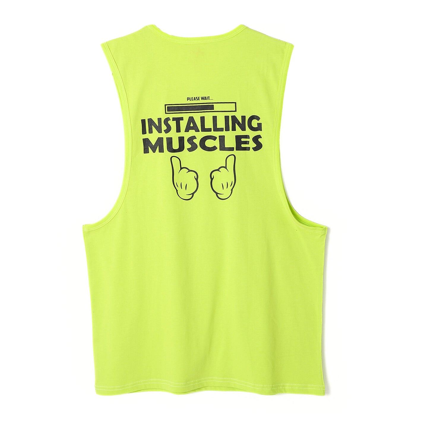 Installing Muscles Men Tank Top