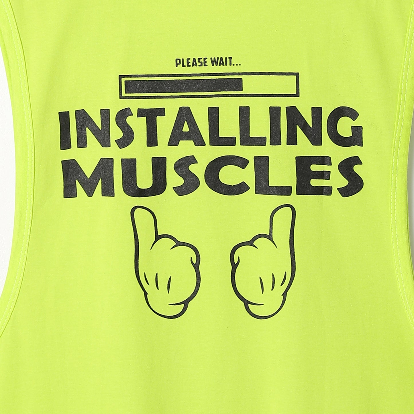 Installing Muscles Men Tank Top