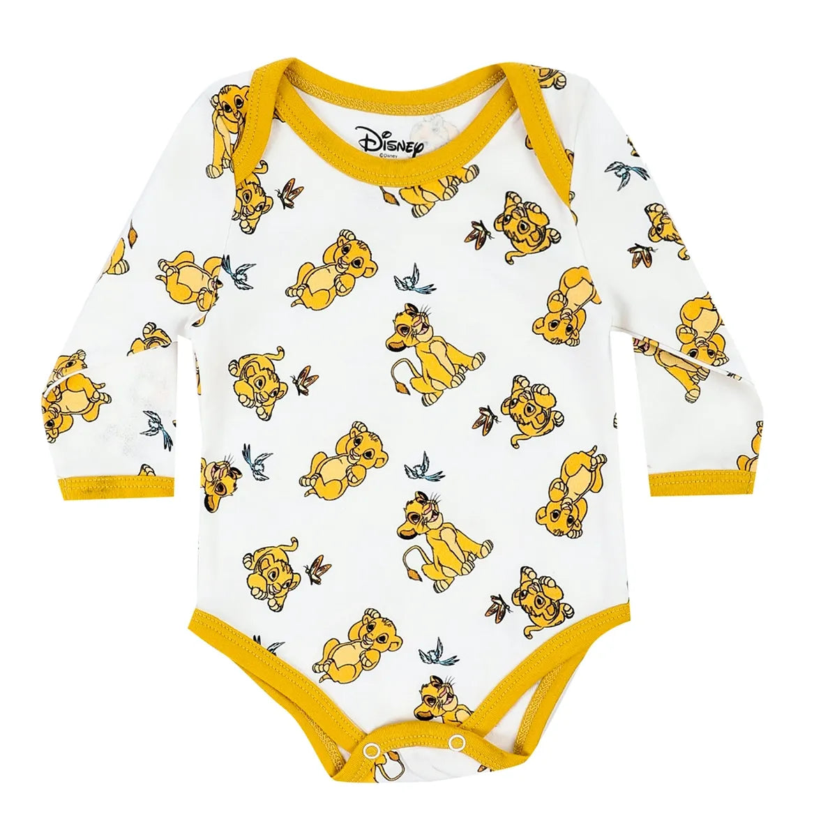 Lion King Long Sleeve Babysuit