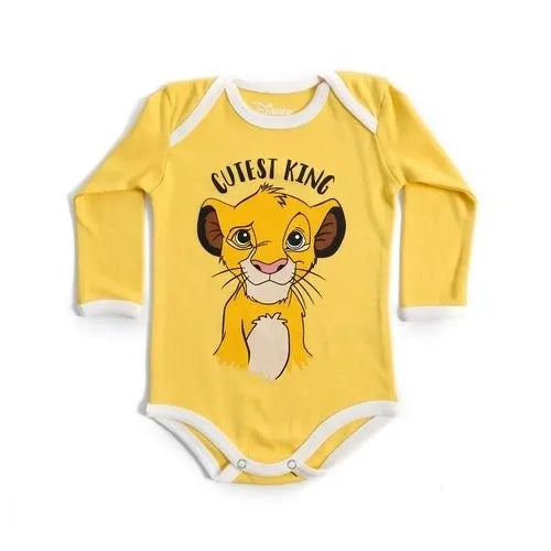 Lion King Long Sleeve Babysuit