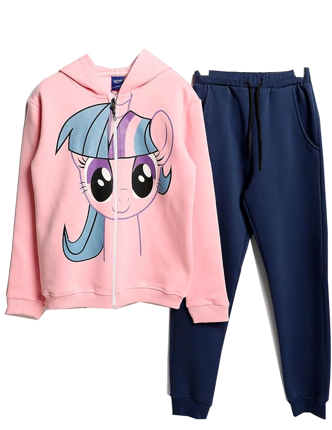 Little Pony Girls Jacket & Jogger Set
