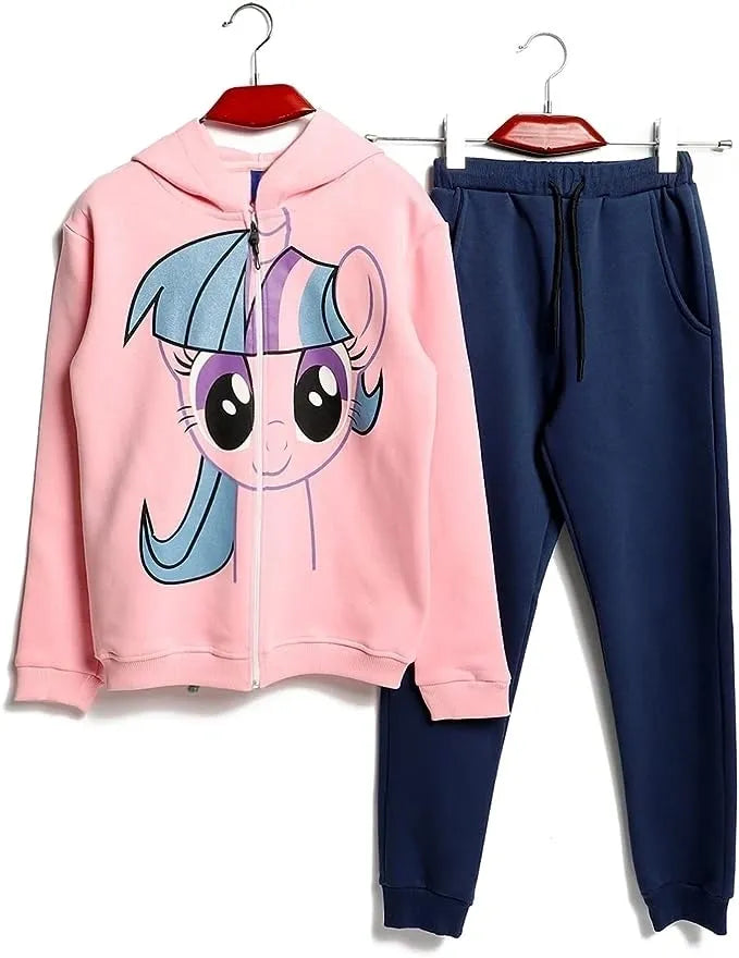 Little Pony Girls Jacket & Jogger Set