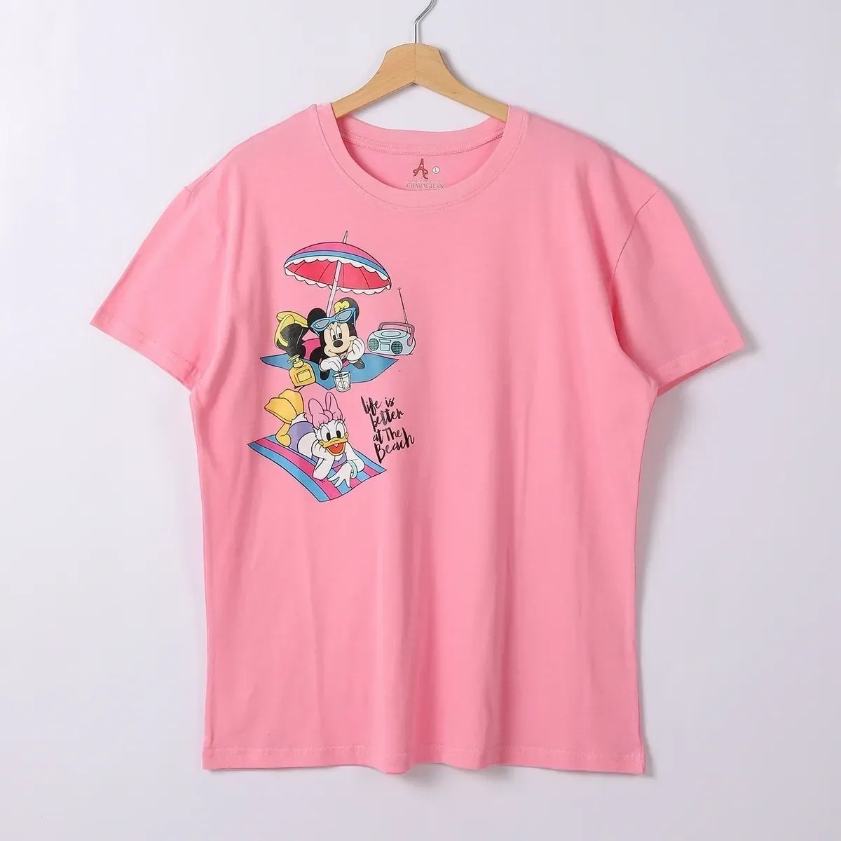 Mickey Mouse Women Short Sleeve Tee