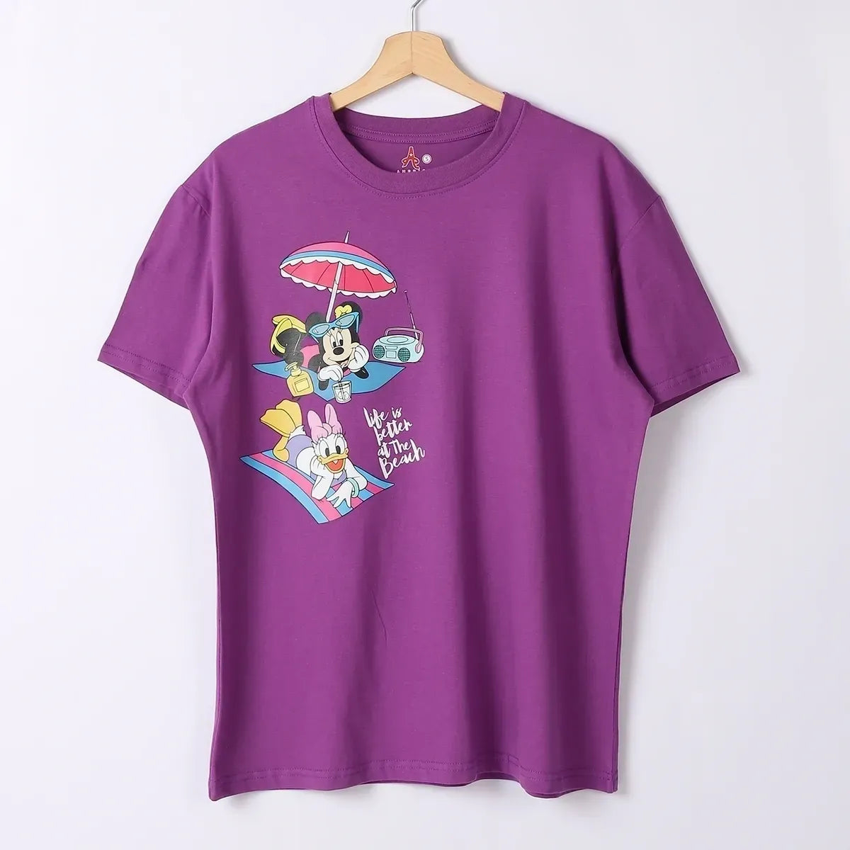 Mickey Mouse Women Short Sleeve Tee