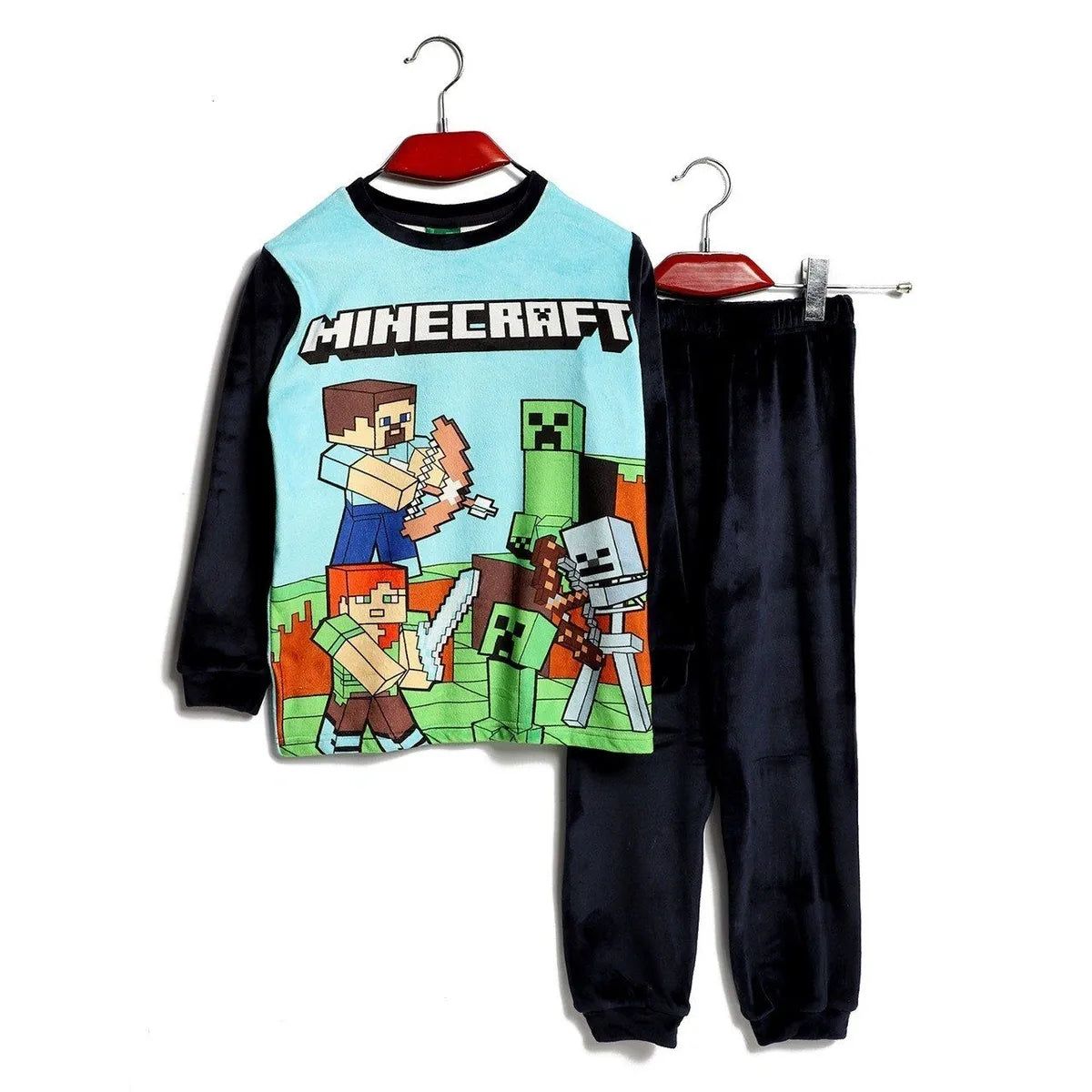 Minecraft Boys Long Sleeve & Pants Pajama Set