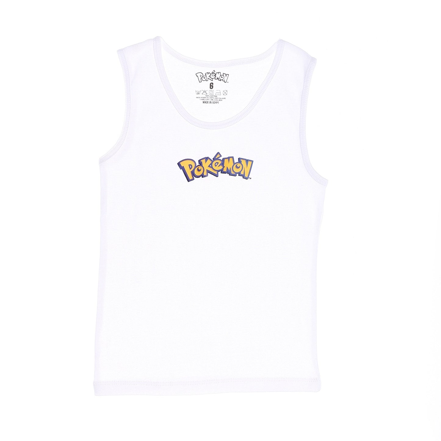 Pokemon Boys Tank Undershirt-Pack Of 2