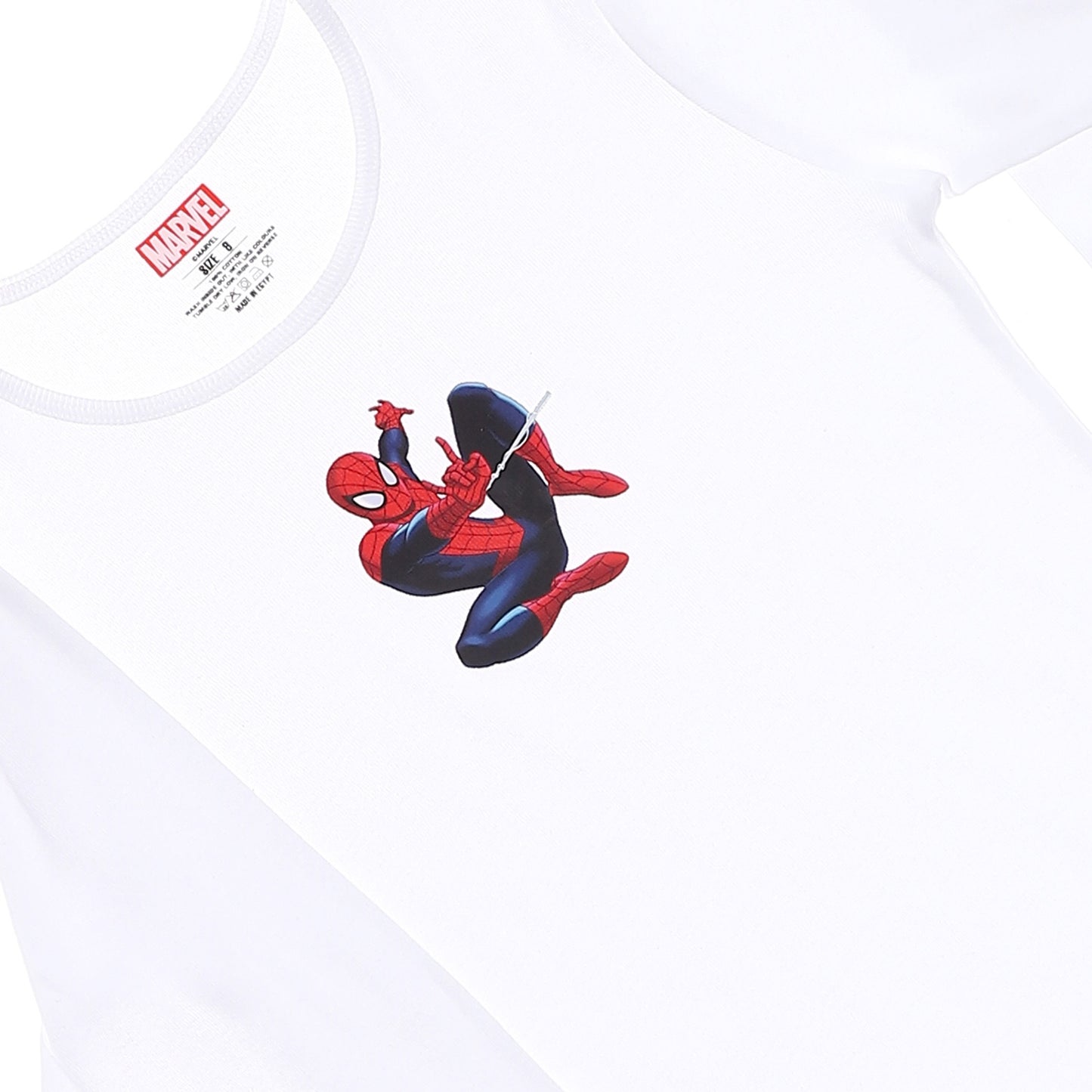 Spider-Man Boys Long Sleeve Undershirt-Pack Of 2