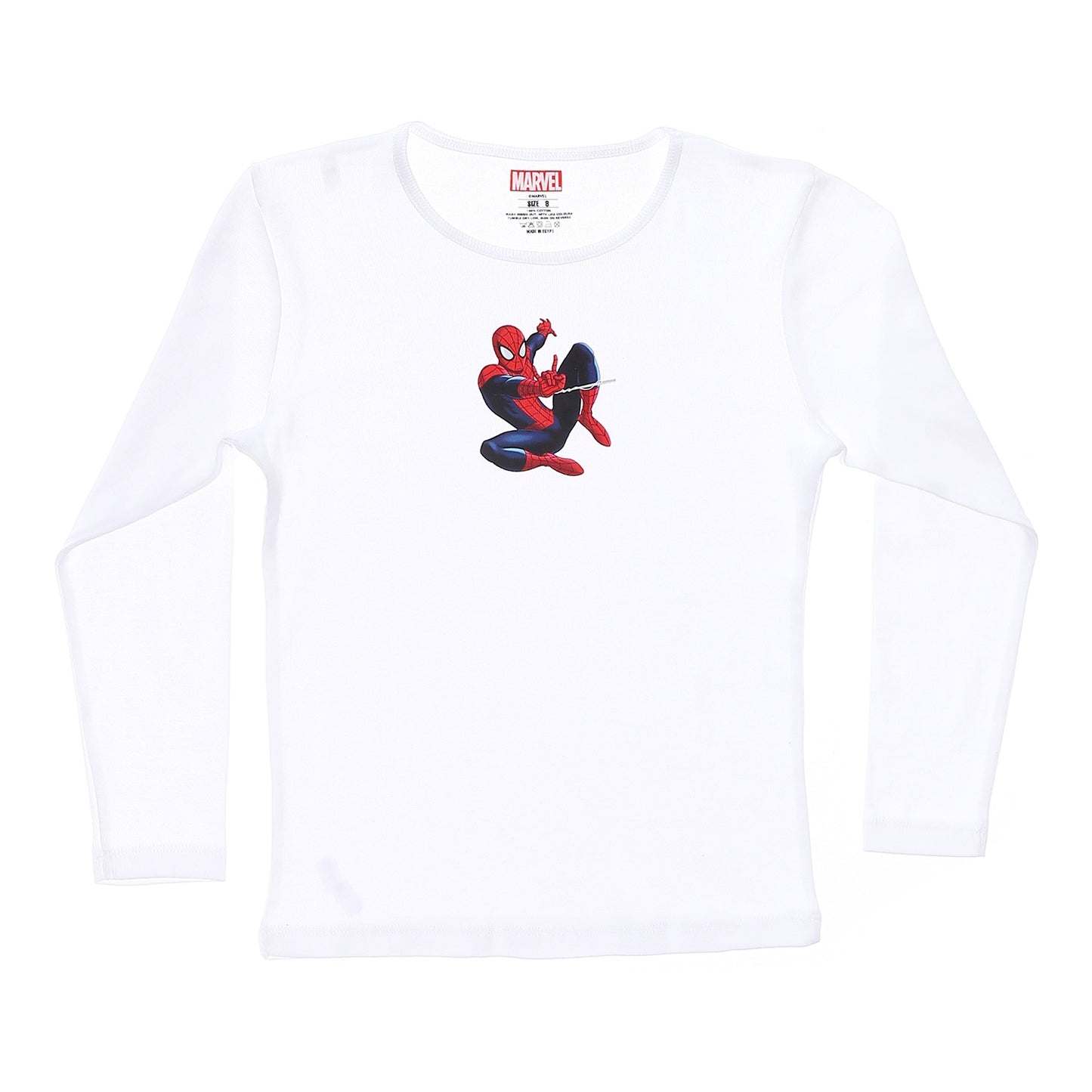 Spider-Man_Boys_Long_Sleeve_Undershirt-Pack_Of_2