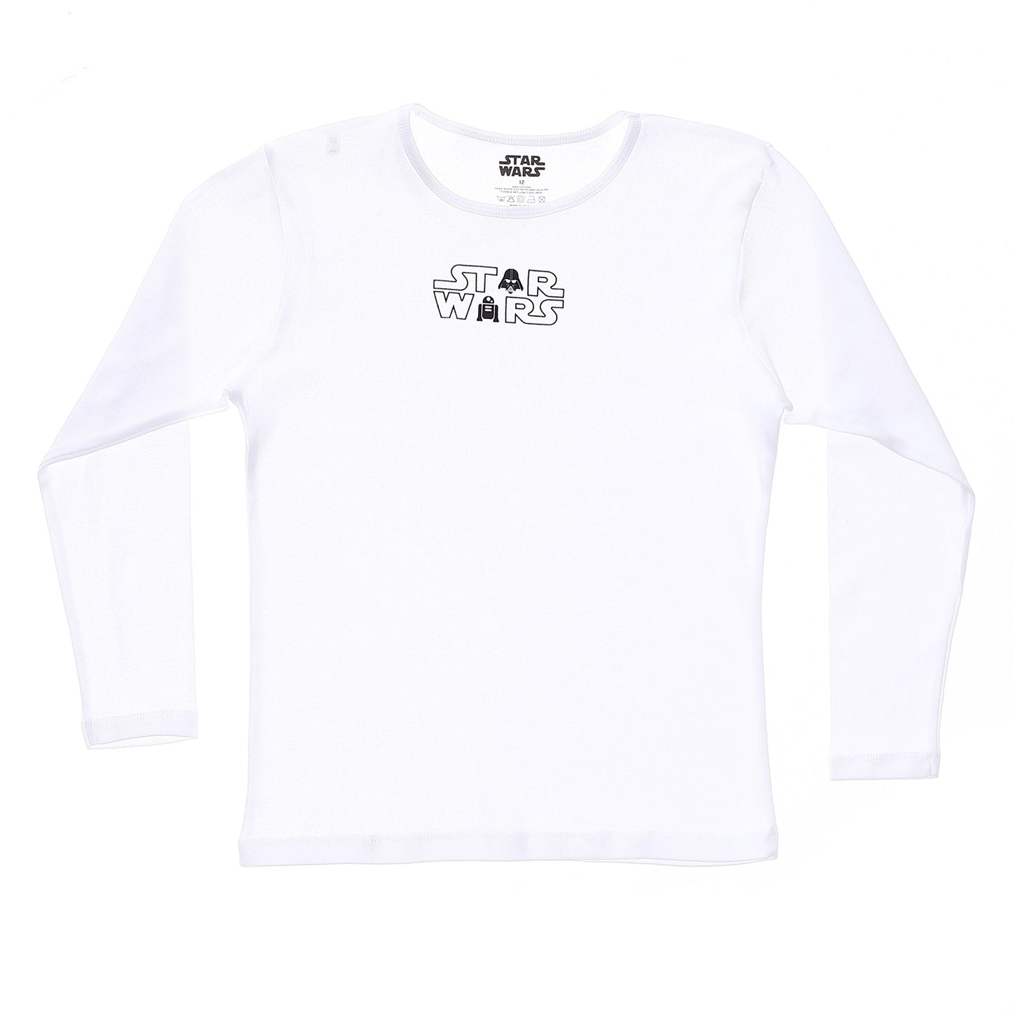 Star Wars Boys Long Sleeve Undershirt-Pack Of 2