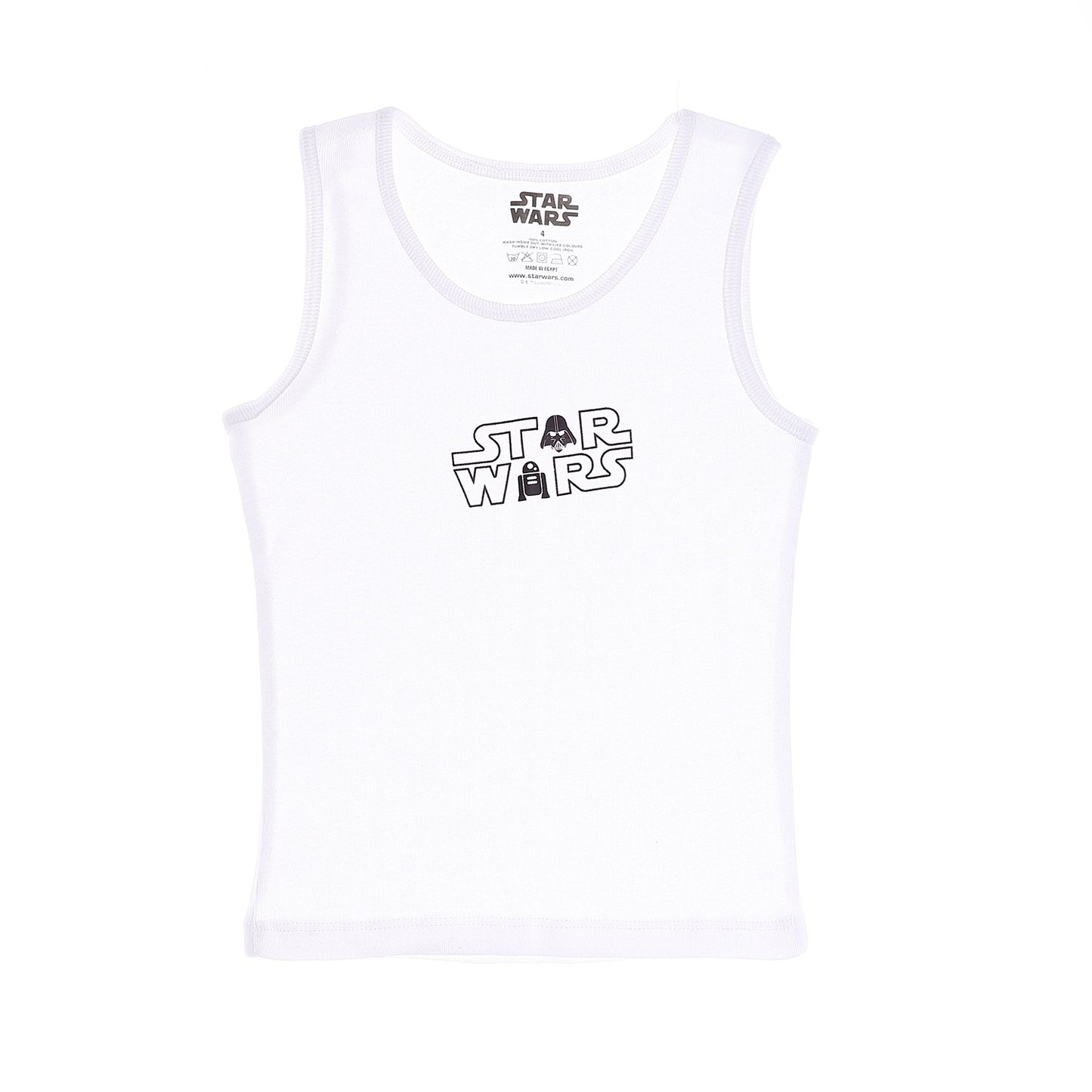 Star wars Boys Tank Undershirt-Pack Of 2