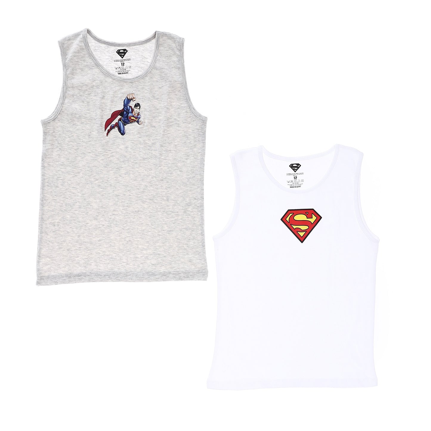 Superman Boys Tank Undershirt-Pack Of 2