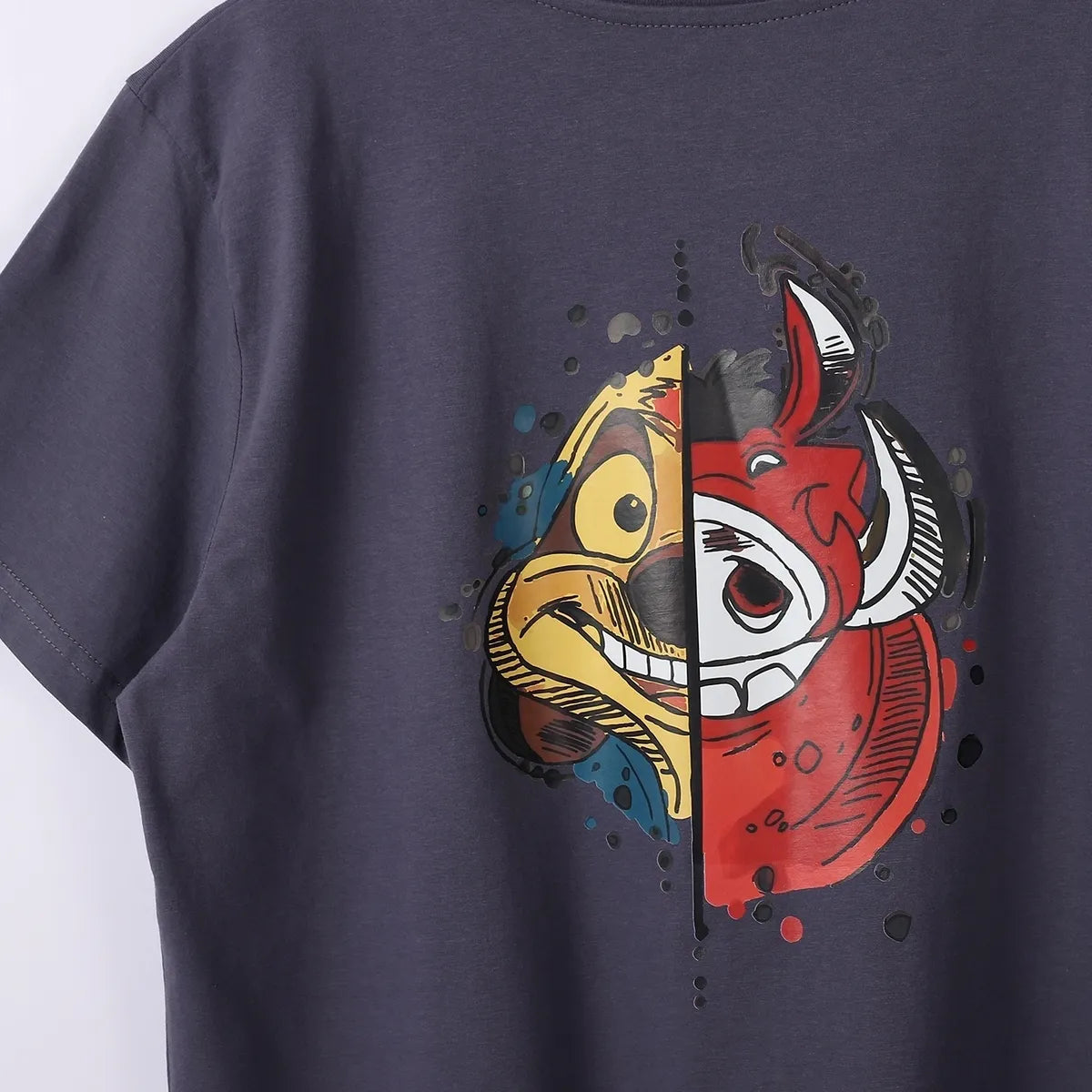 Timon & Pumba Men Short Sleeve Tee