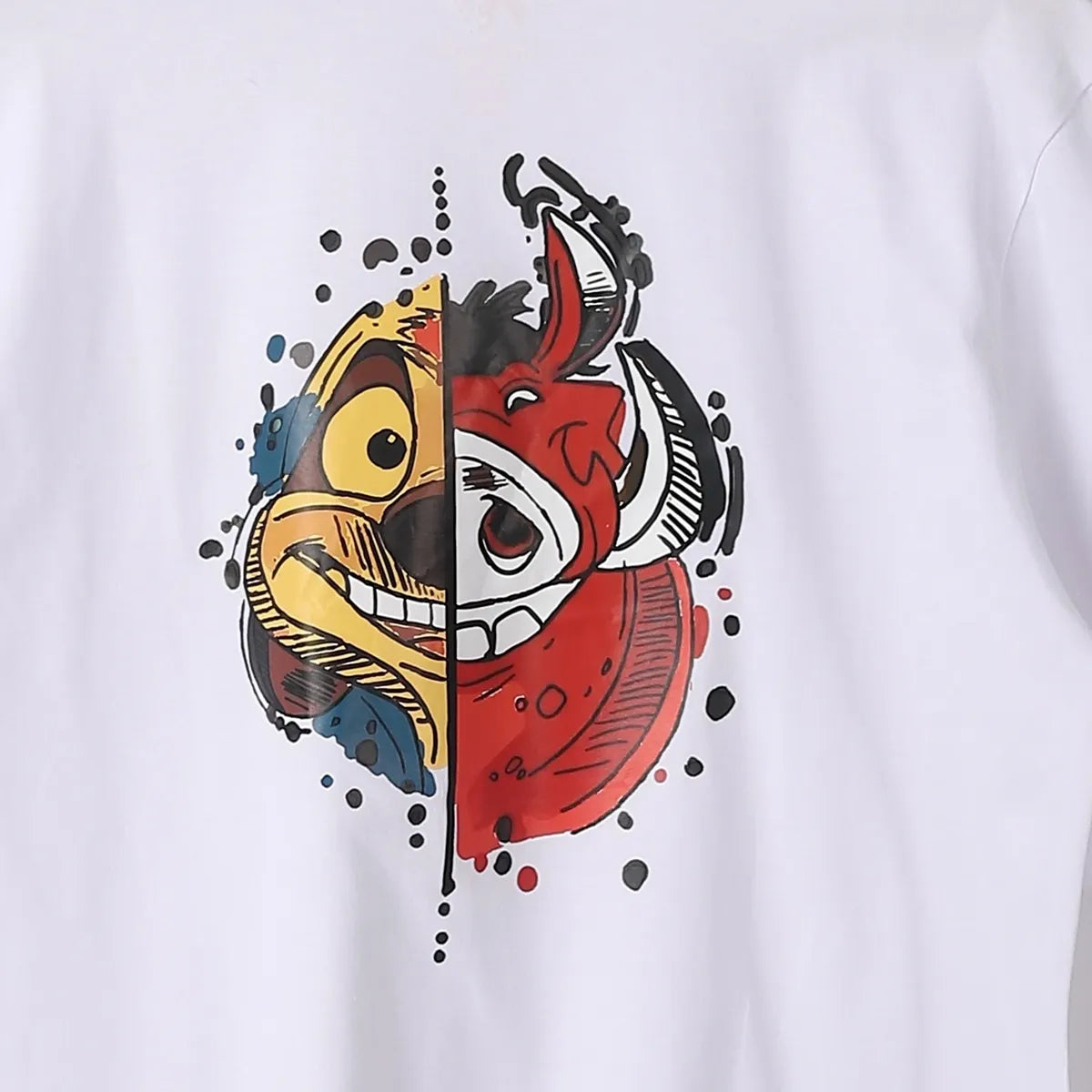 Timon & Pumba Men Short Sleeve Tee
