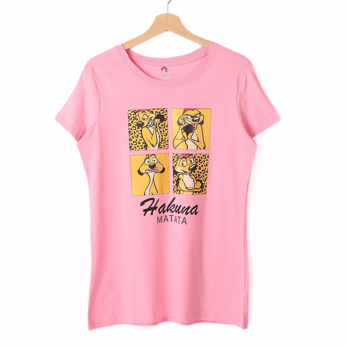 Timon & Pumba Women Short Sleeve Tee