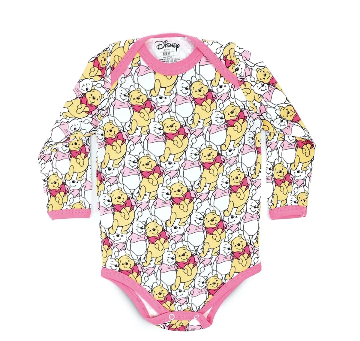 Winnie The Pooh Long Sleeve Babysuit