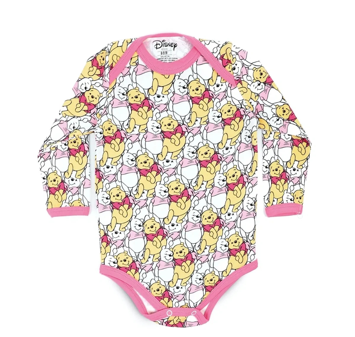 Winnie The Pooh Long Sleeve Babysuit