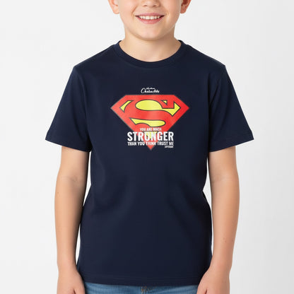 T-Shirt Superman Boys Short Sleeve