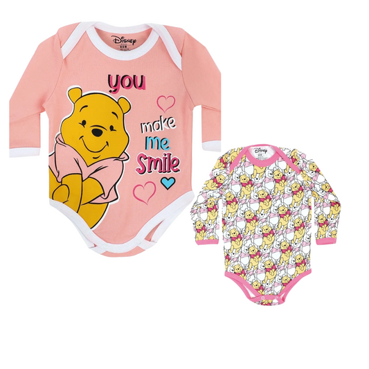 Disney Winnie the Pooh Baby Bodysuits – Pack Of 2