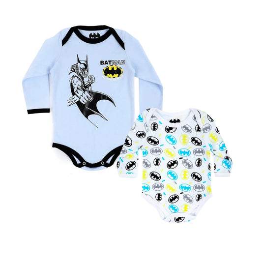 Batman Long Sleeve Bodysuit Set – Pack Of 2