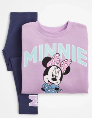 Minnie Mouse Girls Cozy Pajama Set