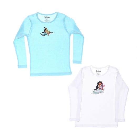 Aladdin Boys  Long Sleeve Undershirt-Pack Of 2