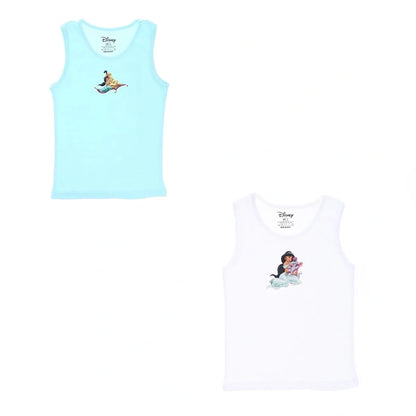 Aladdin Girls Tank Undershirt-Pack Of 2