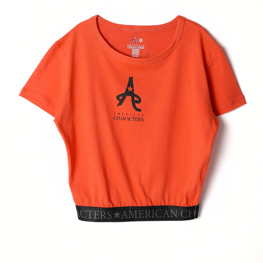 American Characters Women Crop Top