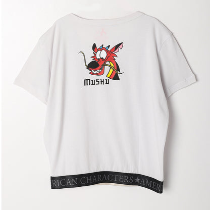 American Characters Women Crop Top