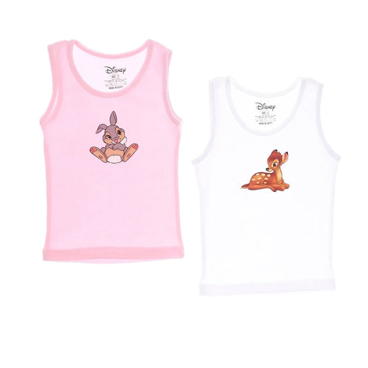 Bambi Girls Tank Undershirt-Pack Of 2