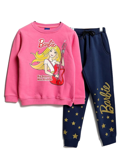 Barbie Girls Sweatshirt & Jogger Set