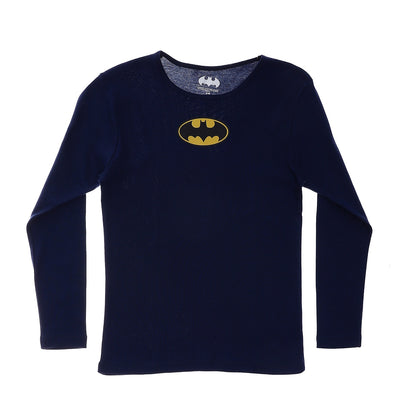 Batman Boys Long Sleeve Undershirt-Pack Of 2