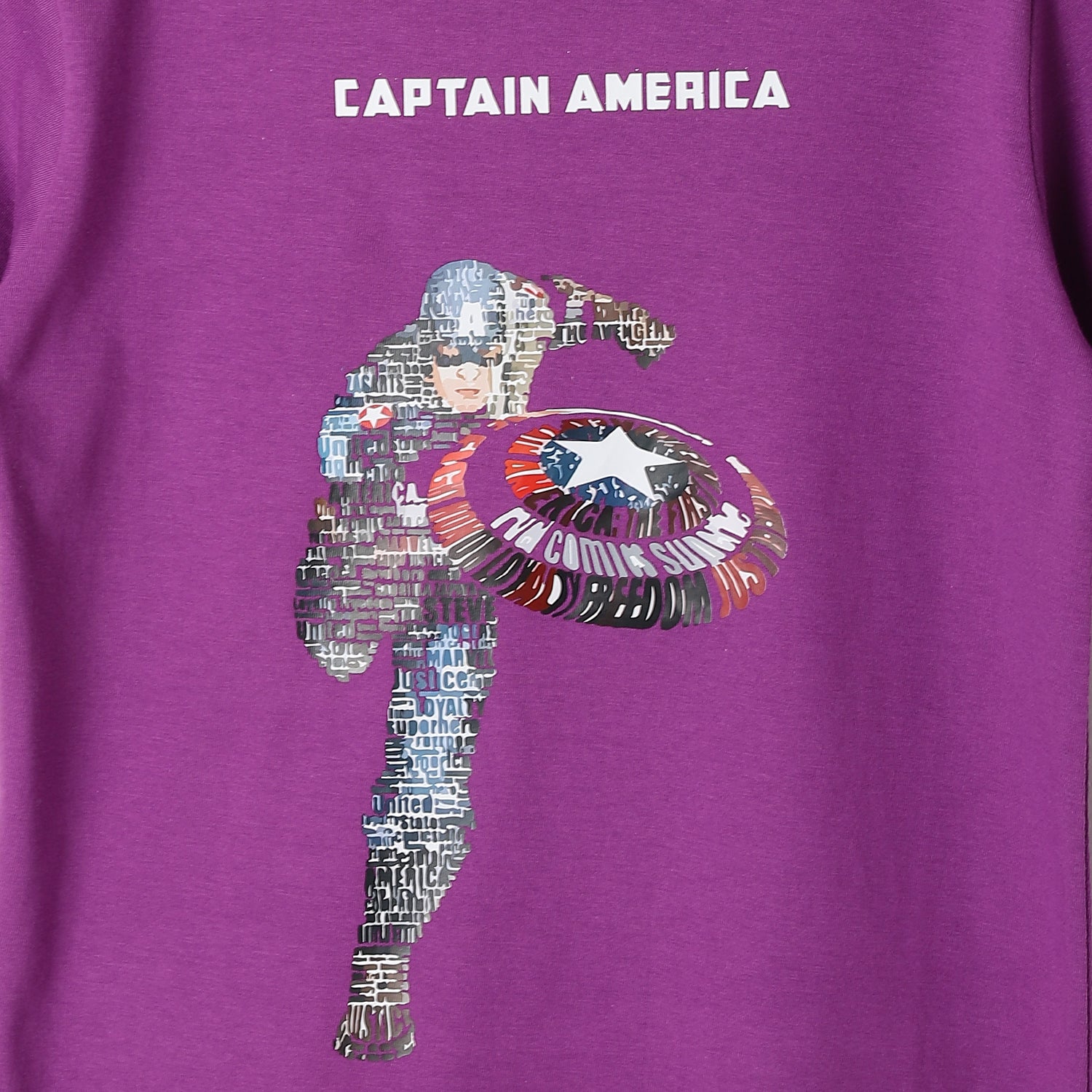 Captain America Boys T-Shirt