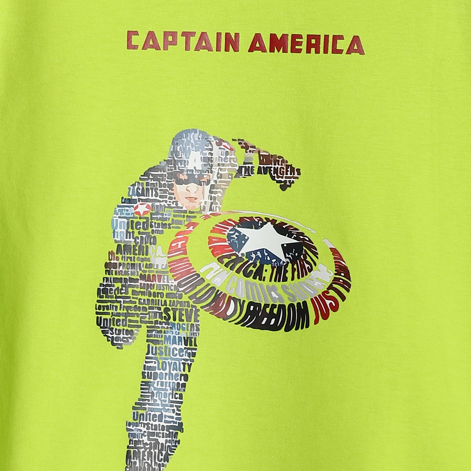 Captain America Boys T-Shirt