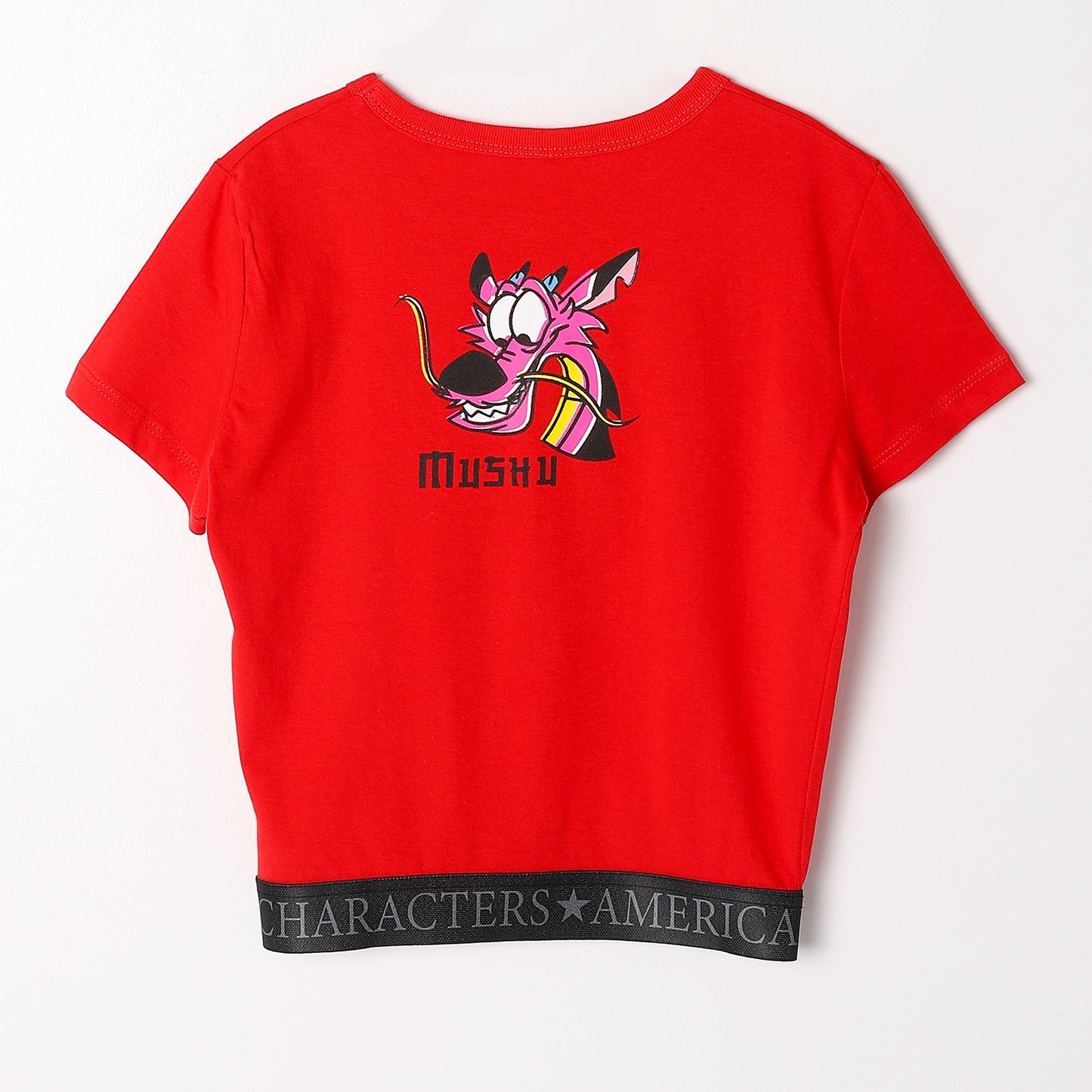 Women Crop Top American Characters