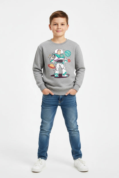 Disney Buzz Lightyear sweatshirt cotton blend pullover