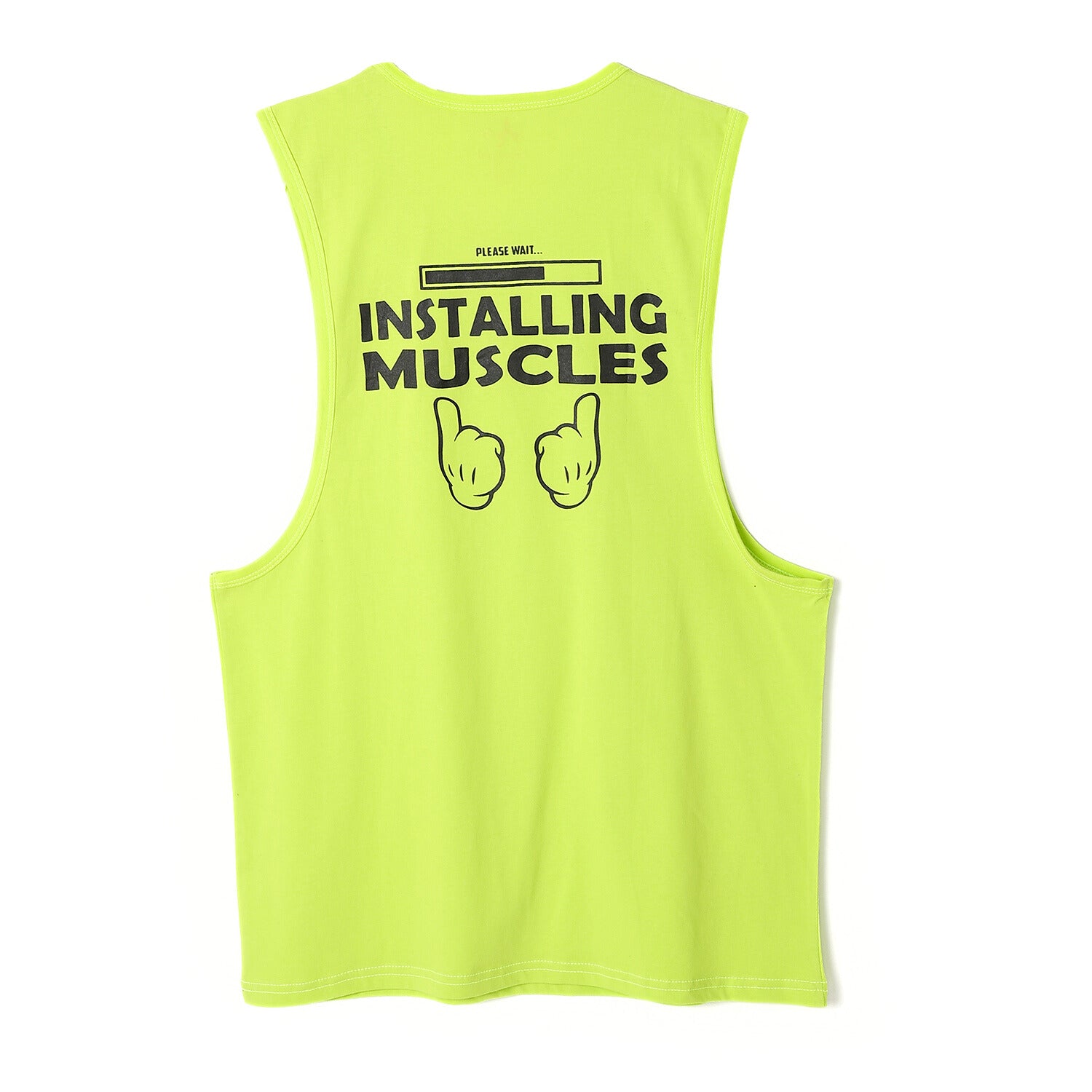 Installing Muscles Men Tank Top