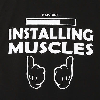 Installing Muscles Men Tank Top