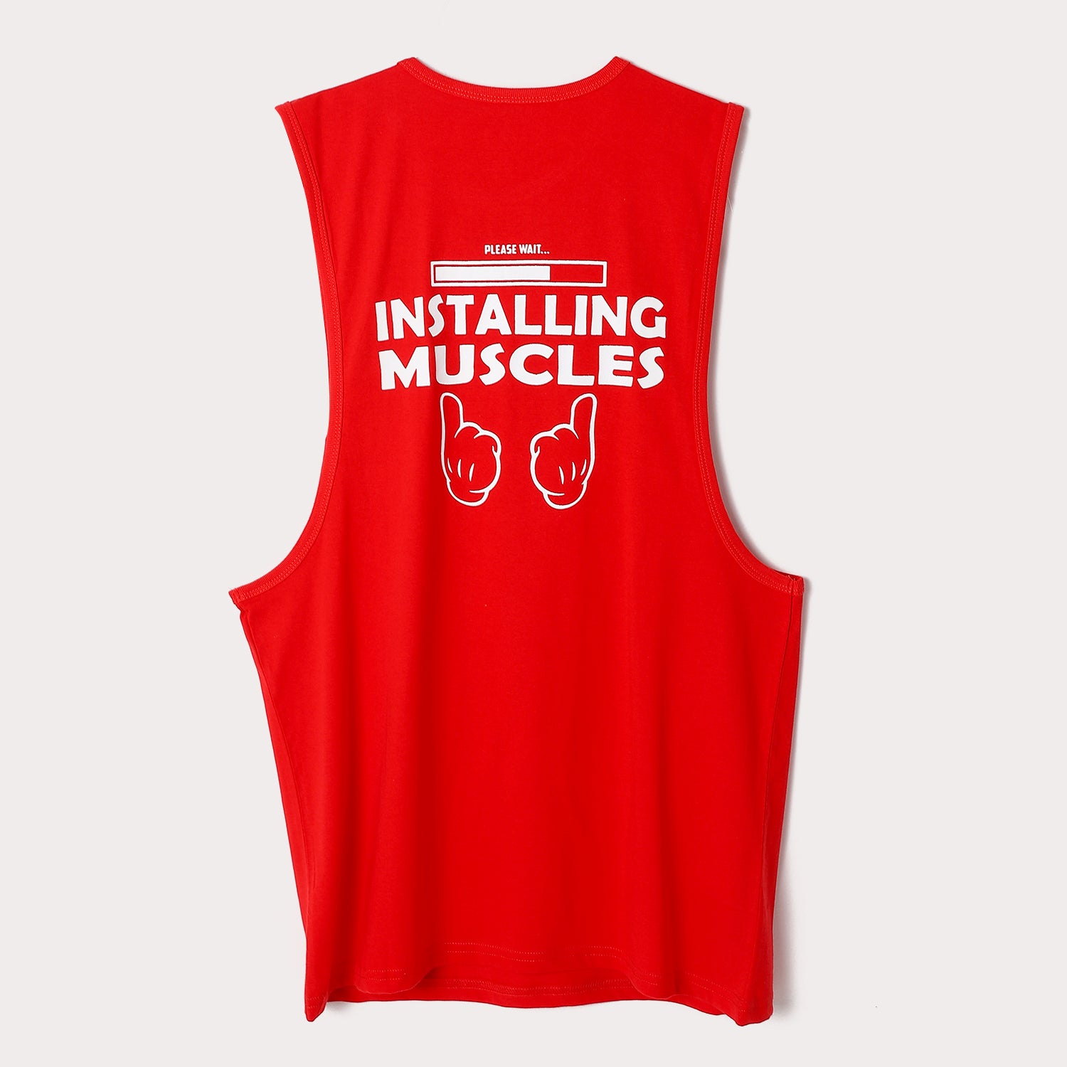 Installing Muscles Men Tank Top