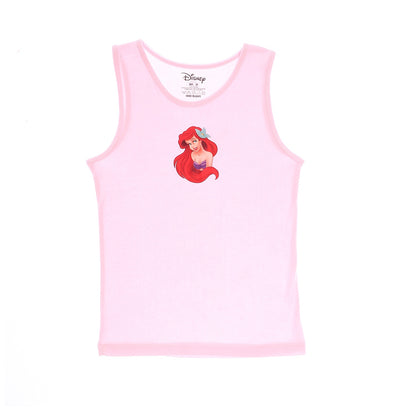 Little Mermaid Girls Tank Undershirt-Pack Of 2