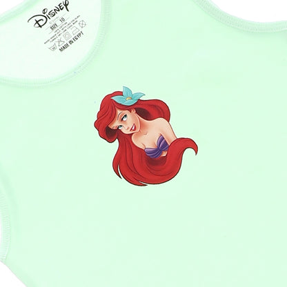 Little Mermaid Girls Tank Undershirt-Pack Of 2