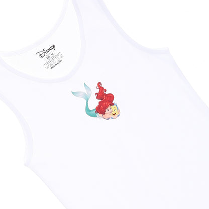 Little Mermaid Girls Tank Undershirt-Pack Of 2
